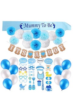 Brain Giggles Brain Giggles Its a Boy Baby Shower Gender Reveal Party Decorations  - Image 1