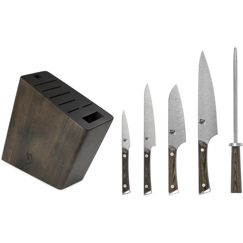 Shun Kanso 6pc Knife Block Set - Image 3