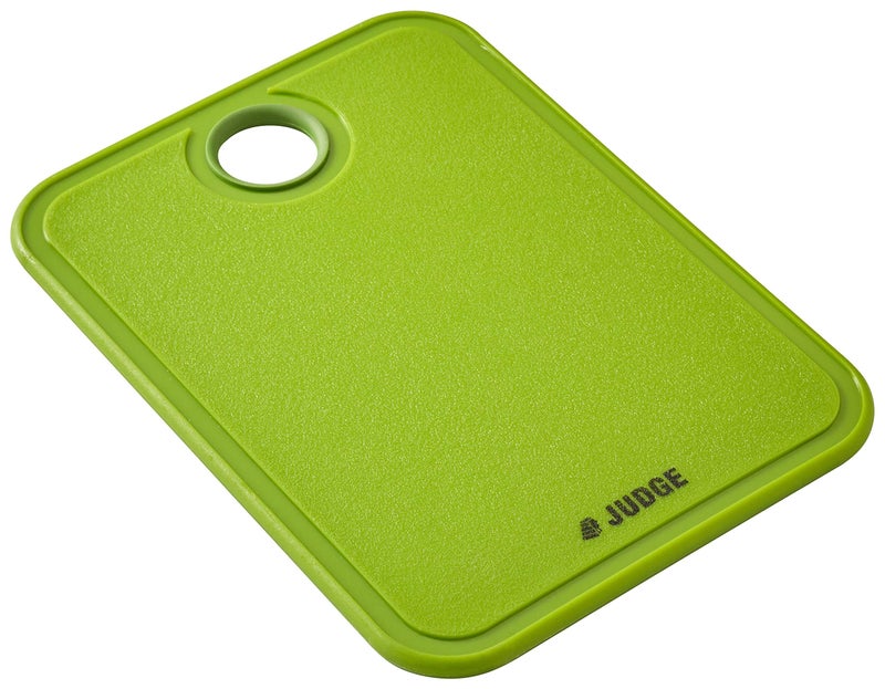 Judge Small Chopping Board for Kitchen NonSlip BPAFree Plastic Cutting Mat  Cutting Board for Kitchen with Hanging Loop  Juice Groove Dishwasher Safe 19cm x 14cm