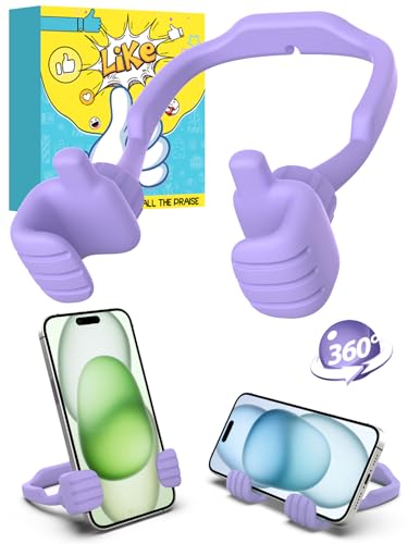 CALDEVER Graduation Gifts for Girls Boys Cell Phone Holder: Funny Gifts for Teens Teenager Tween Women Kids Adults Thumb Up Cell Phone Stand Stand Stocking Stuffers Birthday Gadget Gift Trendy Stuff Ideas - Image 1