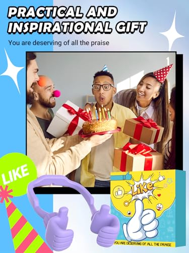 CALDEVER Graduation Gifts for Girls Boys Cell Phone Holder: Funny Gifts for Teens Teenager Tween Women Kids Adults Thumb Up Cell Phone Stand Stand Stocking Stuffers Birthday Gadget Gift Trendy Stuff Ideas - Image 2