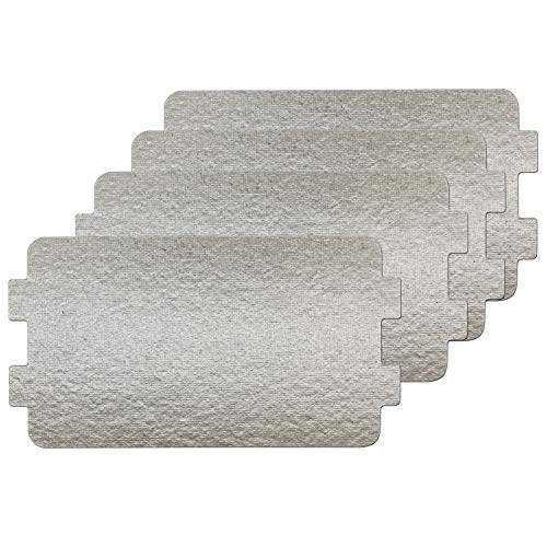 IMSurQltyPrise Microwave Waveguide Cover Mica Sheet Replacement Part Suitable for MM721NH1-PW MM721NG1-PW M1-L213B 211A, 2.53" x 4.17" Thickness 0.4mm - 4 Pack - Image 1