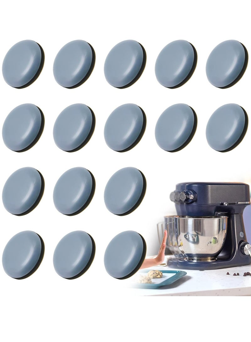 Loquat 16 Pack Kitchen Appliance Sliders DIY Adhesive Magic Sliders Sliding Tray for Most Coffee Makers, Blenders, Air Fryers and More - Image 1