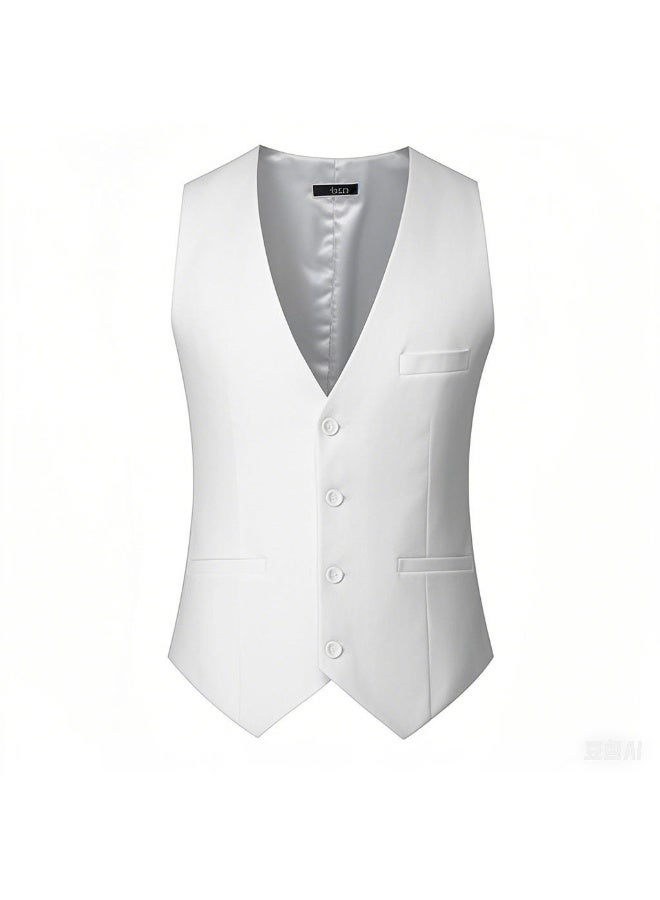 Shougu New Fashionable Casual Men's Suit Vest  - Image 1
