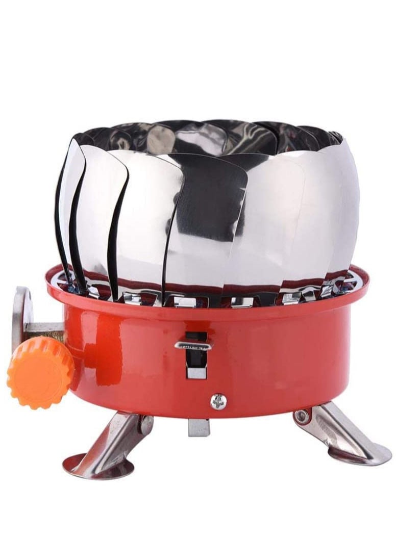 GO2CAMPS Windproof Camping Gas Stove/Portable Collapsible Outdoor Camping Stove with Piezo Ignition Backpacking Stove for Outdoor Cooking Camping,Hiking,Picnic and Trucking - Image 4