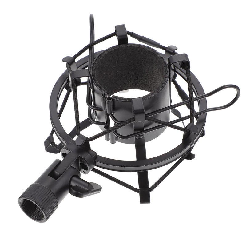 Adjustable Microphone Stand With Shock Mount Holder Compact 14X10X8CM For Recording Streaming Gaming - Image 2