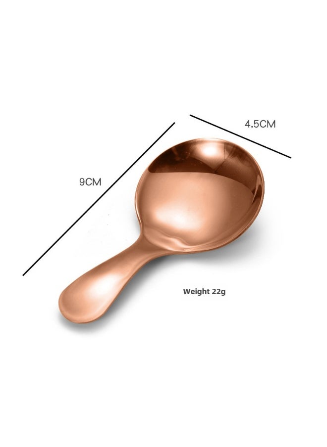 NIBEMINENT 304 Stainless Steel Mini Scoops for Tea  Milk Mei Jin 