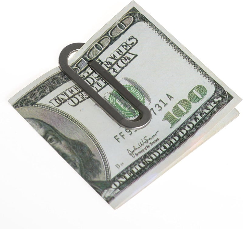 CKLT Creative Metal Money Clip,Handiness Wallet Credit Card Clip,Minimalist Front Pocket Wallet,Ideal Men's Boy's Gift - Image 2