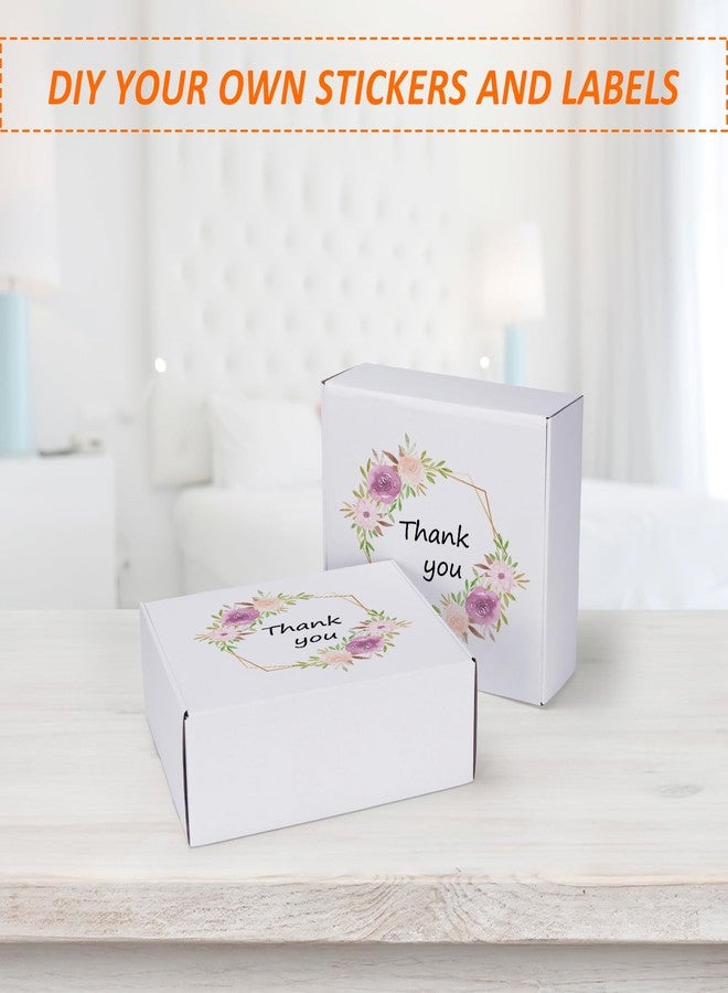 HORLIMER 12x10x4 inches Shipping Boxes Set of 15, White Corrugated Cardboard Box for Mailing, Packaging, Small Business - Image 5