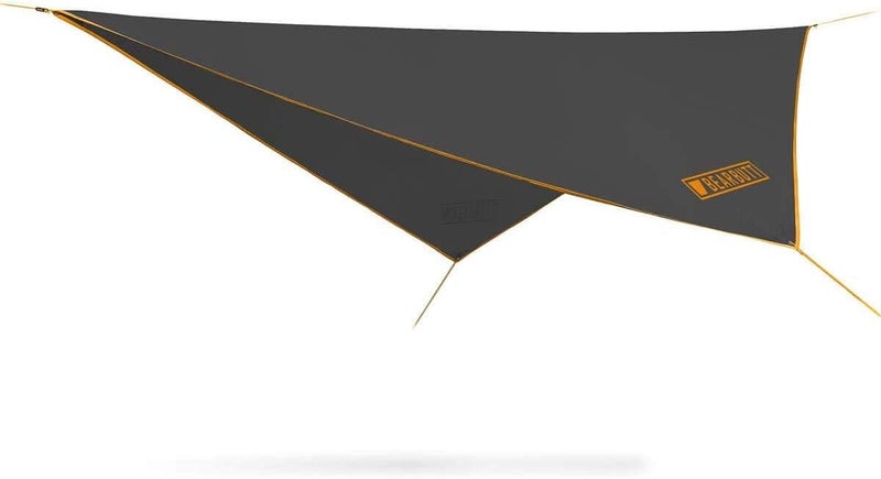 Bear Butt Hammock Rain Fly & Camping Tarp - 11 x 9 ft Ultralight Waterproof Tarp for Hammock & Tent Camping - Easy to Set Up - Image 1