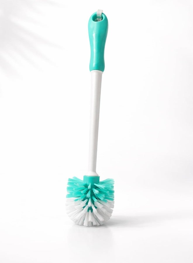 ARICO Toilet Cleaning Brush with Long Handle, Heavy Duty Bathroom Cleaner Brush, Durable Bristles, Deep Cleaning Toilet Bowl Brush with Ergonomic Grip Handle - Image 1