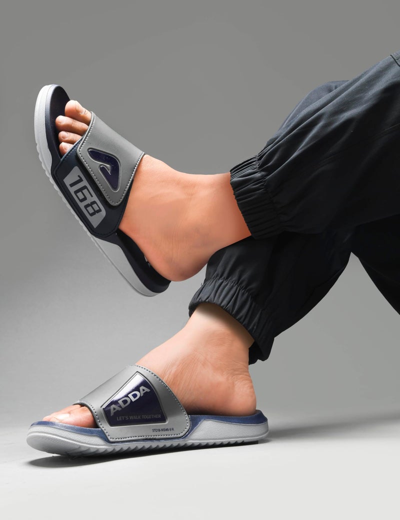 Adda TM-ASTOR-3 Men Navy EVA Slide - Image 3