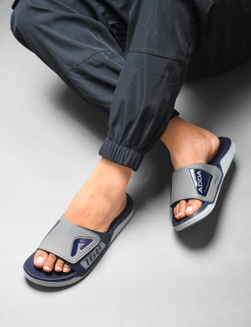 Adda TM-ASTOR-3 Men Navy EVA Slide - Image 2