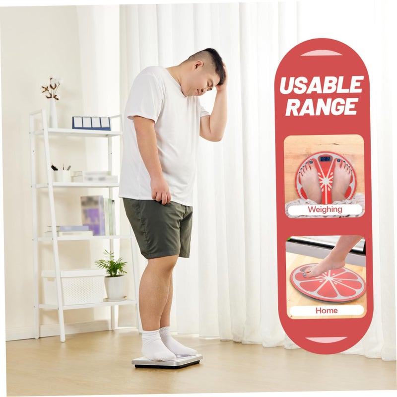 Digital Weight Scale With Fruit Design Portable Tempered Glass Easy Maintenance - Image 4