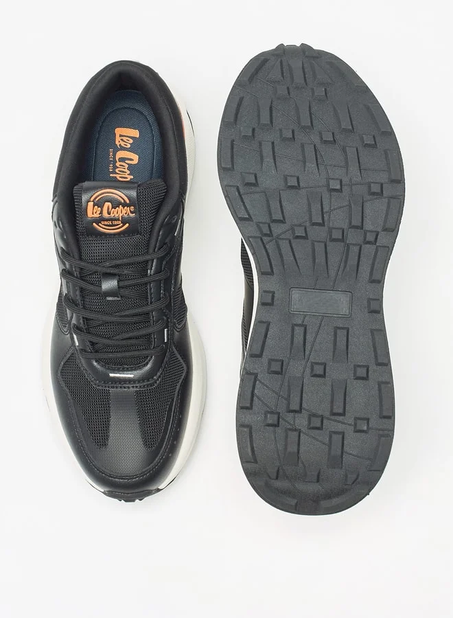 Lee Cooper Men's Panelled Lace-Up Sports Shoes