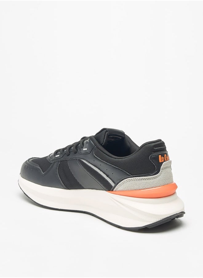 Lee Cooper - Men's Panelled Lace-Up Sports Shoes - Image 1
