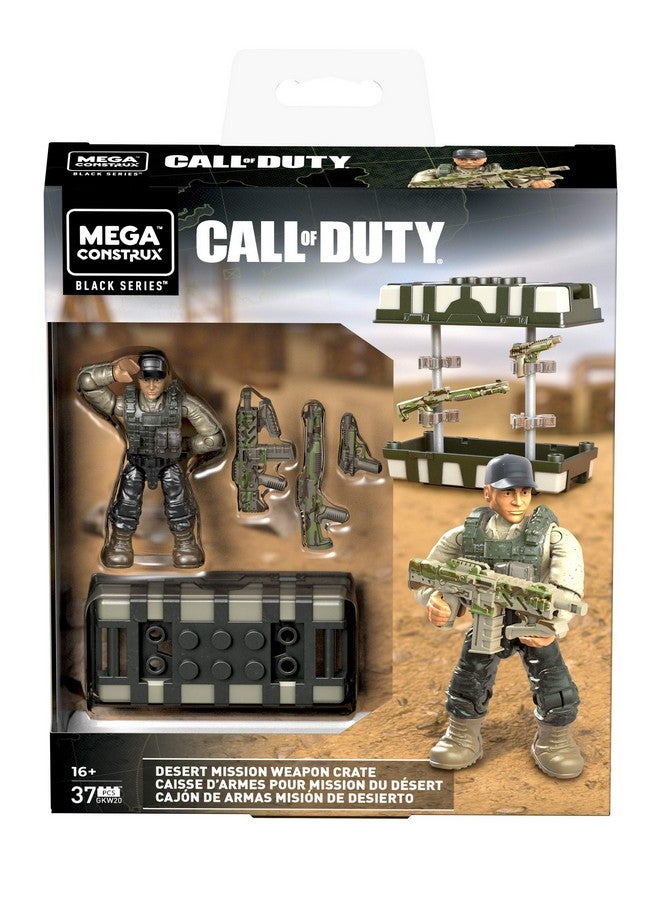 Mega Brands Mega Construx Call of Duty Desert Mission Weapon Crate - Image 4