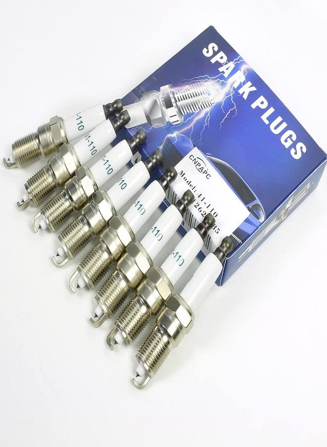 CNPAPC 8Pcs 41 110 Iridium Spark Plugs OE# 12621258 For Chevrolet Chevy GMC Cadillac Buick,Hummer h2 h3,Isuzu,Pontiac,Saab, Suburban,Silverado V8 4.8L/5.3L/6.0L/6.2L - Image 2