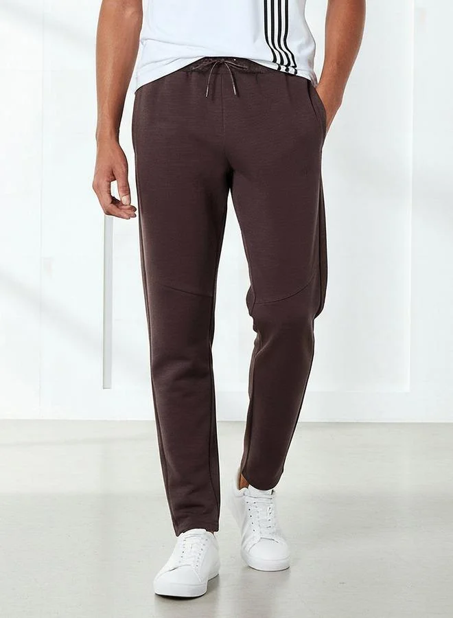 Kappa Kappa Men Relaxed Fit Joggers with Drawstring Waist