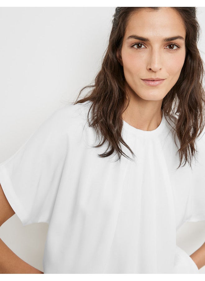 GERRY WEBER - Blouse top with draped pleats - Image 1