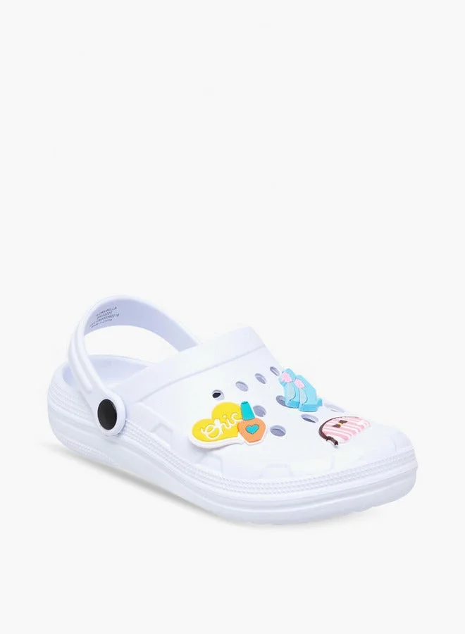 فلورا بيلا من شو إكسبرس صنادل مزينة بشريط خلفي