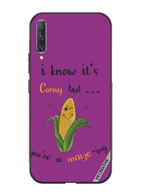Protective Case Cover For Huawei Nova Y9S Corn Design Multicolour