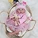 CHAREX Lifelike Reborn Baby Dolls 20 Inch Realistic Newborn Baby Doll Soft Body Real Life Baby Dolls Girl with Accessories Gifts Toy for Kids Age 3 Collection - Image 2