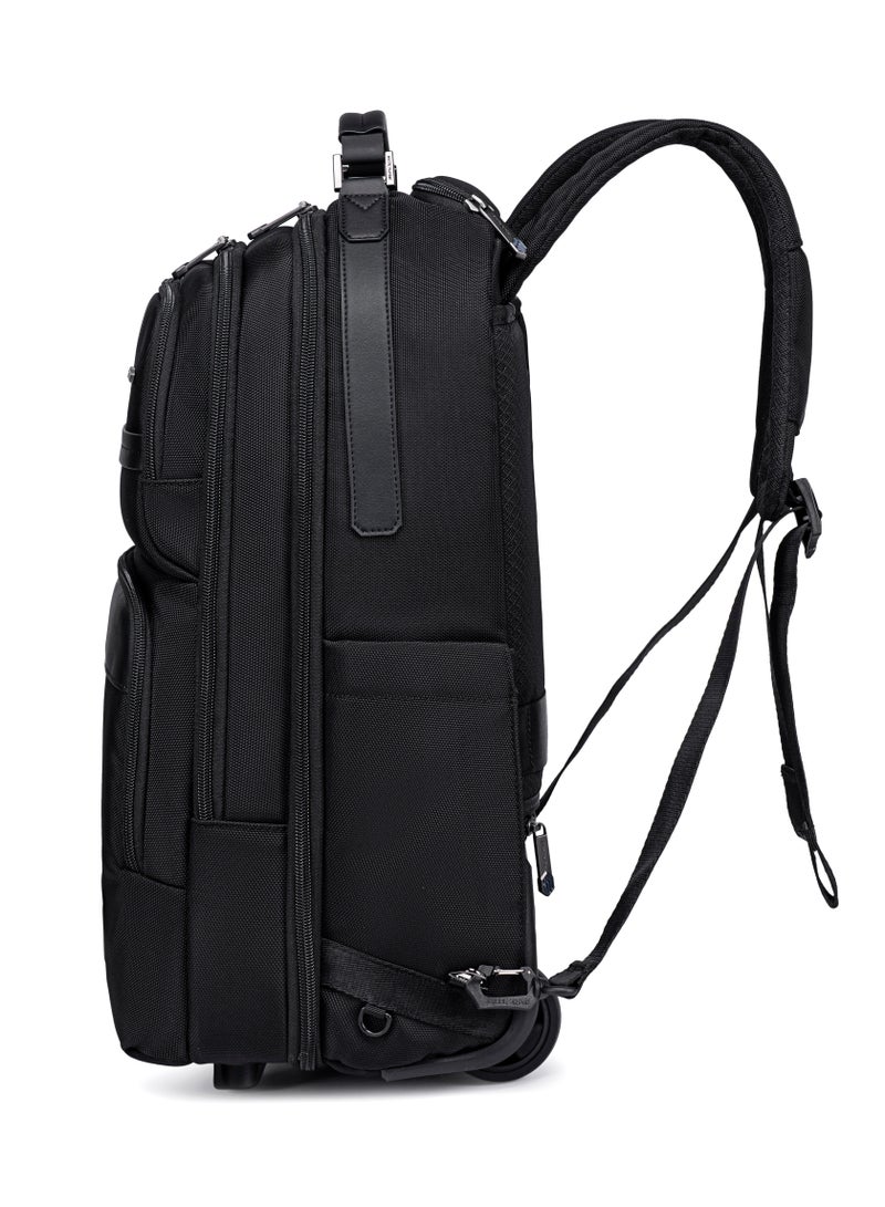 ARCTIC HUNTER Professional Rolling Backpack, 19.5 Inch Water Resistant Backpack Trolley with 360° Degree Opening for Office Travel Business School - Image 4