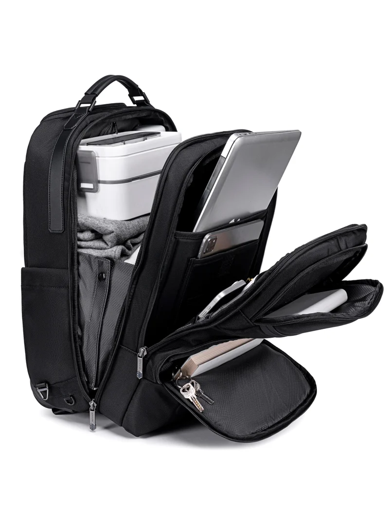 Arctic Hunter  Professional Rolling Backpack 19.5 Inch Water Resistant Backpack Trolley with 360° Degree Opening for Office Travel Business School, LG00656-1, Black for Men | Best Price UAE