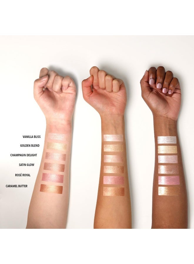 moira Glow Show Liquid Highlighter (002, Golden Blend) - Image 3