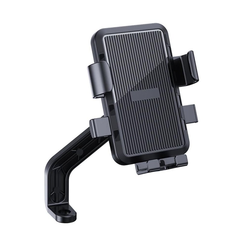 keeshar MotoPro K5 Motorcycle Rearview Mirror Mobile Holder | Universal Anti-Slip Clamp with Secure - Image 1