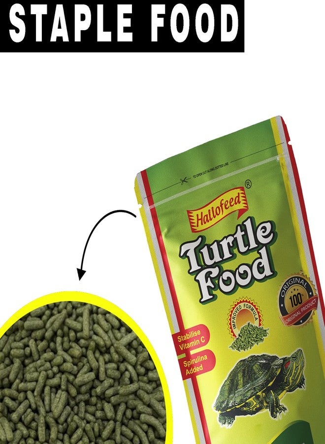 Hallofeed Special Turtle Food (Refill Pack)-100gm - Image 3