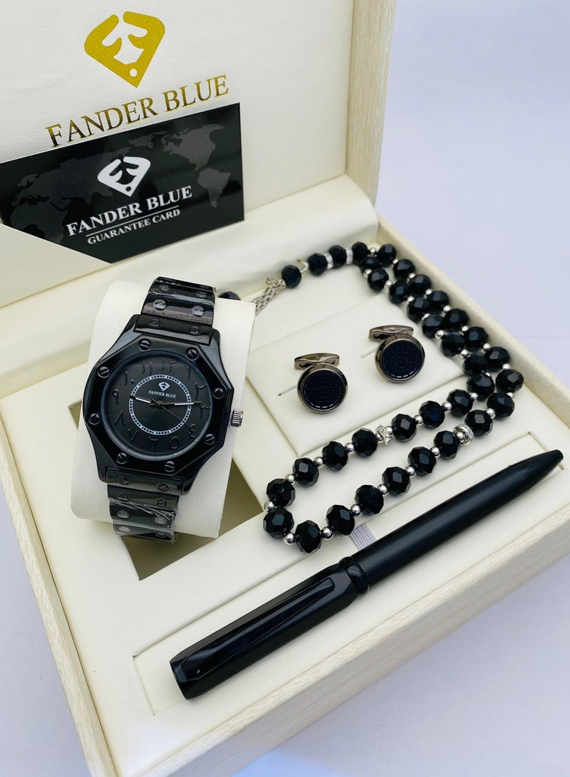 FENDER Fender Blue Men's Watch and Accessories Set 