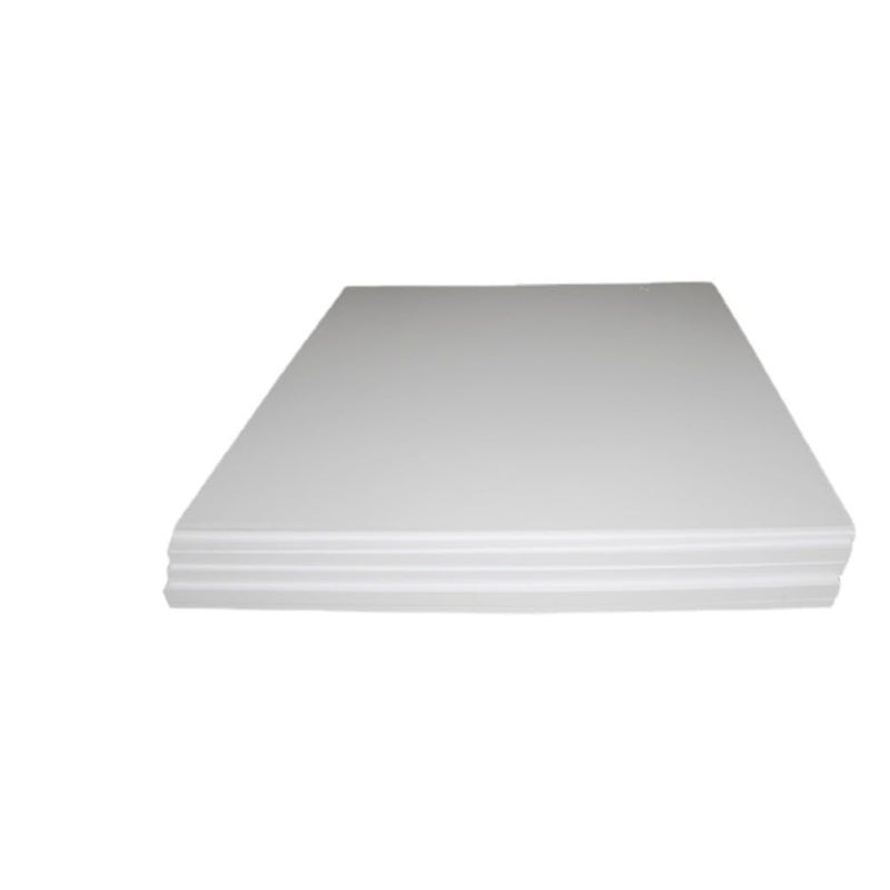 ورقة بلاستيكية بيضاء من PTFE مقاس 100x200x1 مم قابلة لتخصيص الحجم والسماكة للاستخدام الصناعي - Image 5