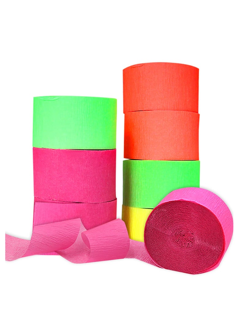 Terabyte NEON CREPE STREAMER (PACK OF 20) MULTICOLOR - Image 1