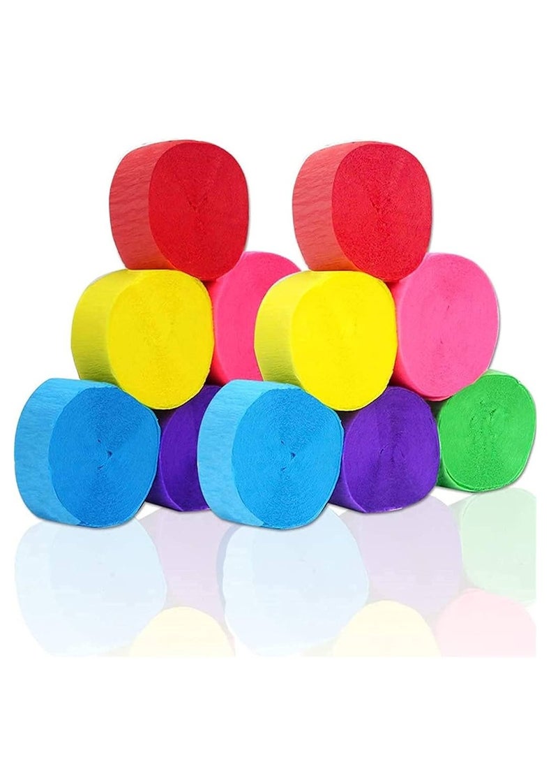 Terabyte NEON CREPE STREAMER (PACK OF 20) MULTICOLOR - Image 3