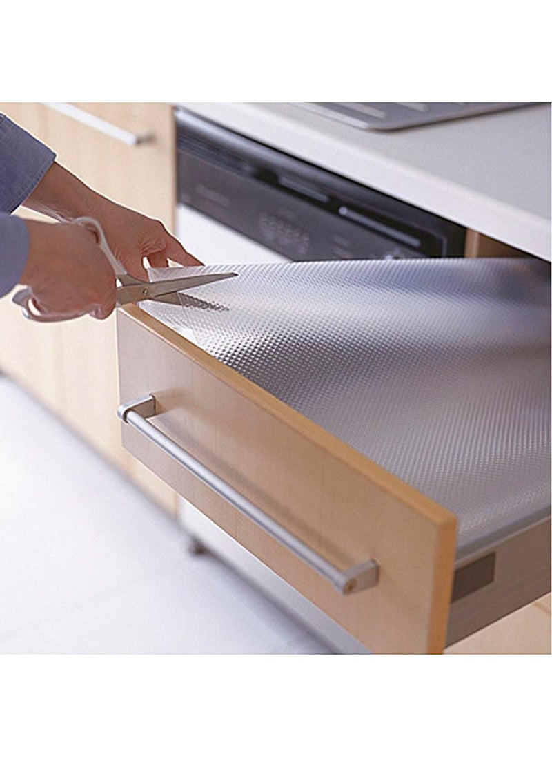 Freelance Freelance Vinyl Non Adhesive Anti Slip Skid Shelf & Drawer Cushion Grip Liner Kitchen & Dining Mat & Protector, 30 x 150 cm, Transparent  - Image 1