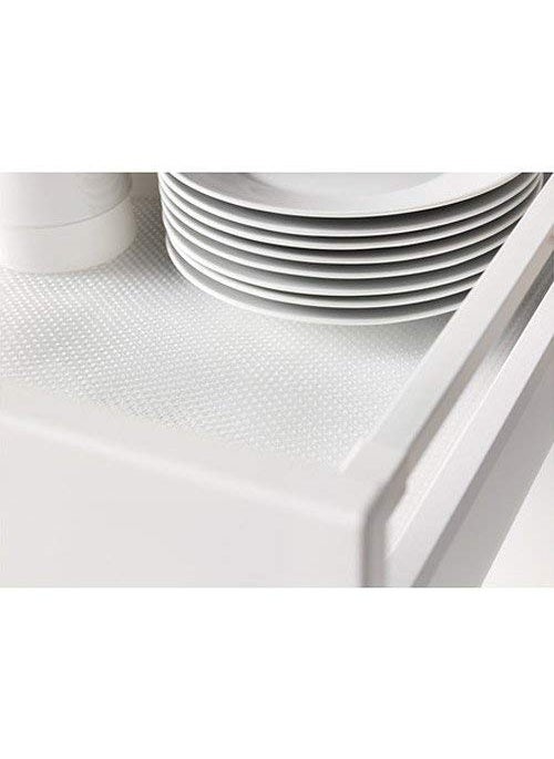 Freelance Freelance Vinyl Non Adhesive Anti Slip Skid Shelf & Drawer Cushion Grip Liner Kitchen & Dining Mat & Protector, 30 x 150 cm, Transparent  - Image 2