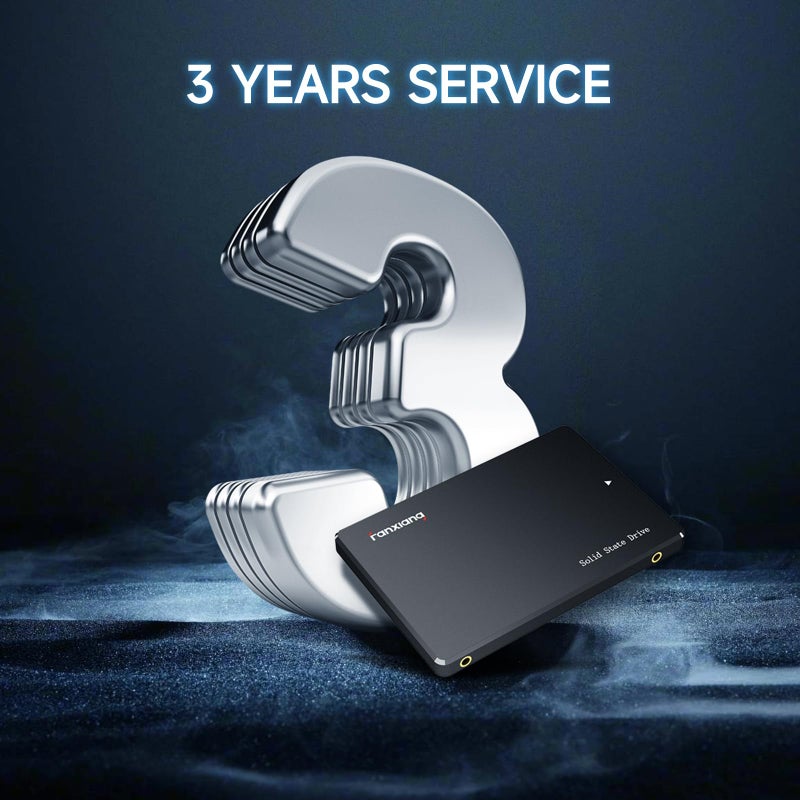 fanxiang SSD 2TB Internal Solid State Drive SATA III 6Gb/s 2.5", 3D NAND, SLC Cache, Up to 550MB/s, Compatible with Laptops and PC Desktops(S101) - Image 4