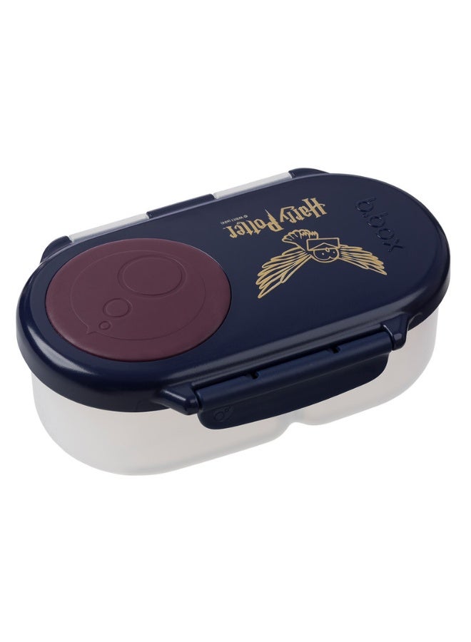 b.box صندوق وجبات هاري بوتر، صندوق غداء ميني بينتو مع 2 قسم مقاوم للتسرب، مثالي للأطفال الصغار، غداء الأطفال والوجبات الخفيفة، يتسع لثمرة فاكهة كاملة، خالي من BPA - Image 2