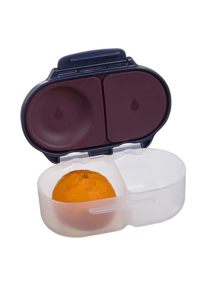 b.box صندوق وجبات هاري بوتر، صندوق غداء ميني بينتو مع 2 قسم مقاوم للتسرب، مثالي للأطفال الصغار، غداء الأطفال والوجبات الخفيفة، يتسع لثمرة فاكهة كاملة، خالي من BPA - Image 4