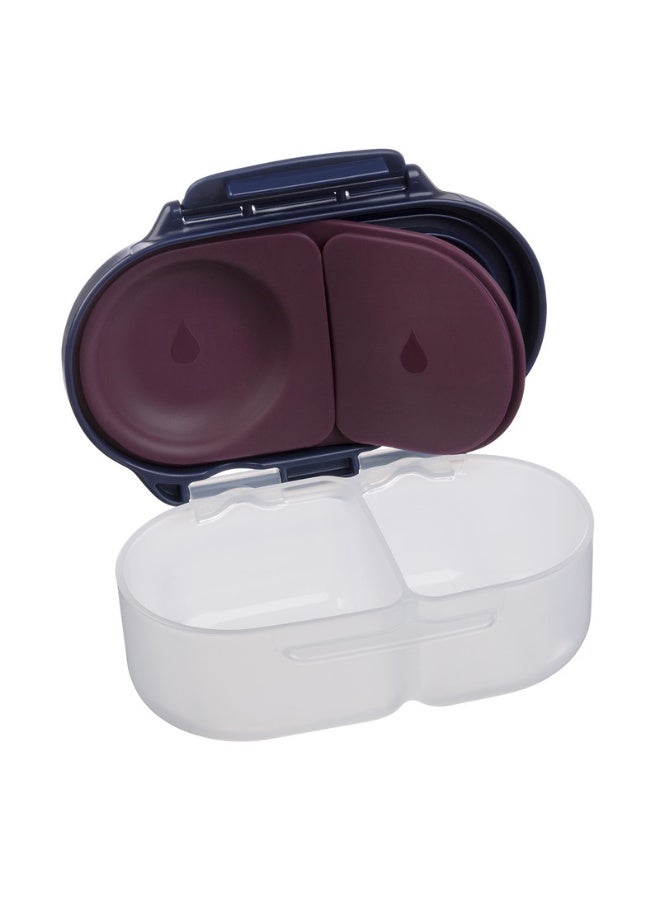 b.box صندوق وجبات هاري بوتر، صندوق غداء ميني بينتو مع 2 قسم مقاوم للتسرب، مثالي للأطفال الصغار، غداء الأطفال والوجبات الخفيفة، يتسع لثمرة فاكهة كاملة، خالي من BPA - Image 3