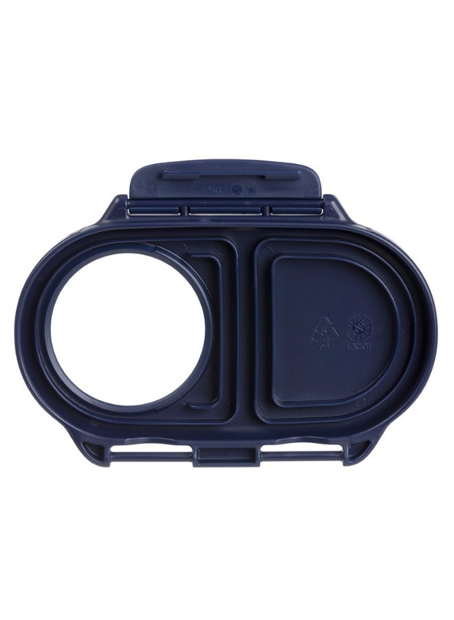 b.box صندوق وجبات هاري بوتر، صندوق غداء ميني بينتو مع 2 قسم مقاوم للتسرب، مثالي للأطفال الصغار، غداء الأطفال والوجبات الخفيفة، يتسع لثمرة فاكهة كاملة، خالي من BPA - Image 5