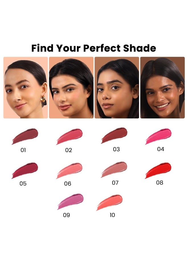 Recode Silky Matte Liquid Lipstick Combo Smudge Proof Transfer Proof Long Lasting Rosehip Shea Butter Pack of 10 Gifting Wedding Travel  - Image 2