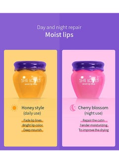 1 Pcs Moist Lip Mask With Stick, Cherry Blossom Extract Natural Lip Enhancer Care, Repair Deep Moisture and Fade Lip Lines, Suitable for Use Before Makeup, Create Elastic Lip, Sakura for Night Use - pzsku/Z4E53697CECE75AF661CEZ/45/_/1696643331/4abefbf3-6a81-4ab3-a8fc-31aeef029a76