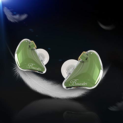BASN Bmaster in Ear Monitor Headphones for Musicians, Hybrid Triple Drivers Dynamic Earbuds, Sound Isolating Earphones with 2 Detachable MMCX Cables (Olive) - Image 5