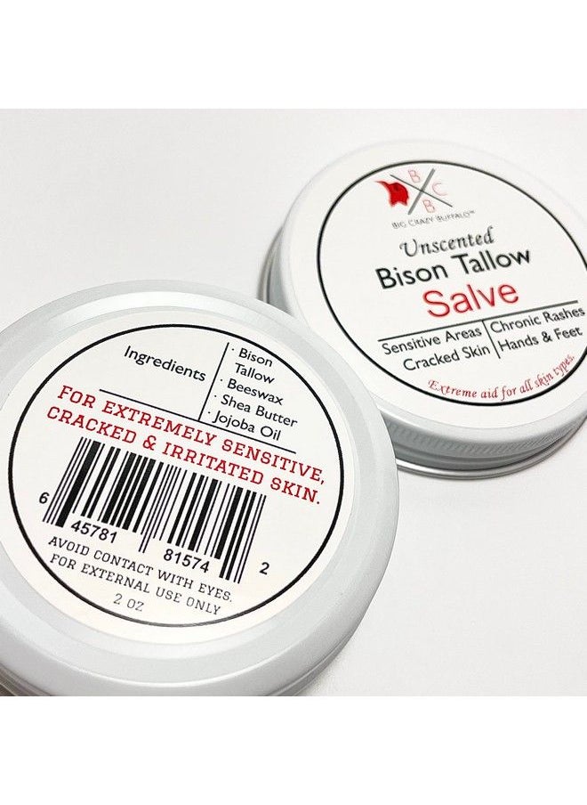 Big Crazy Buffalo Pure Bison Tallow Salve Unscented No Irritating Ingredients Simple & Clean Body Butter Full Body Hydration Replaces Lotion For Cracked Dry Itchy Irritated Skin  - Image 5