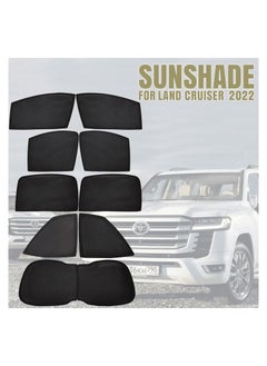 CRUISER Car Sunshade All Side Sunshade UV and Heat Protection Front Back Sides Sun Shades High Quality For LAND CRUISER 2022  - Image 1