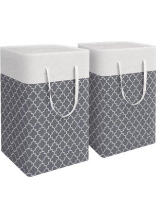 2 Pcs Large Collapsible Laundry Bags Laundry Baskets Portable Travel Foldable Hamper with Easy Carry Handles Freestanding Clothes Hampers for Laundry Bedroom, Dorm, Clothes, Towels, (100L/55*32*60) - pzsku/Z4E539A2638315C337FE4Z/45/1742212844/3119a96f-a62c-4aac-9121-b57ffcd5ab9e