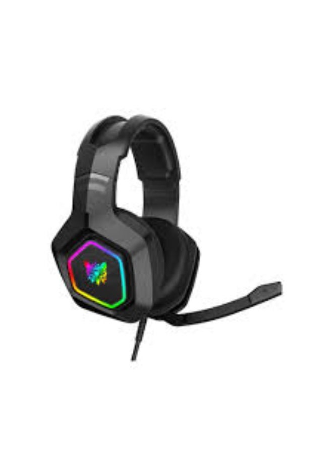 K10 Gaming Headset with Surround Sound Pro Noise Canceling Gaming Headphones, High-Performance Mic & RGB LED Light, Comfortable Over-Ear Design, Perfect for PC, Xbox, PlayStation, Mobile Gaming – Immersive Audio Experience - Image 2